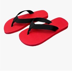 Red and Black Women's Sandals